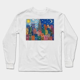 Morning and evening - james rizzi Long Sleeve T-Shirt